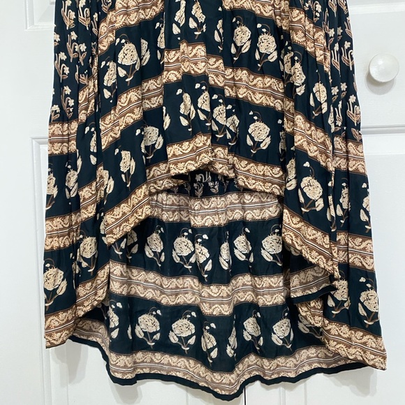 Spell Bohemian Royale Gown Maxi Dress Black - Picture 5 of 7